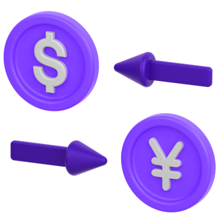 Change Coin 3  3D Icon