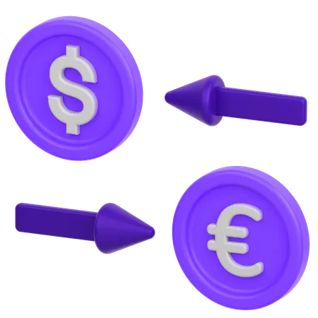 Change Coin  3D Icon