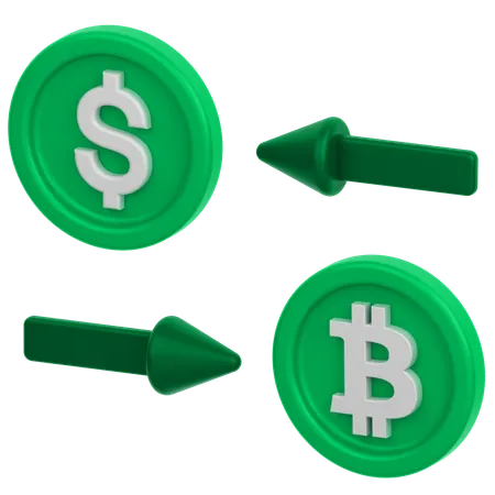 Change Coin 4  3D Icon