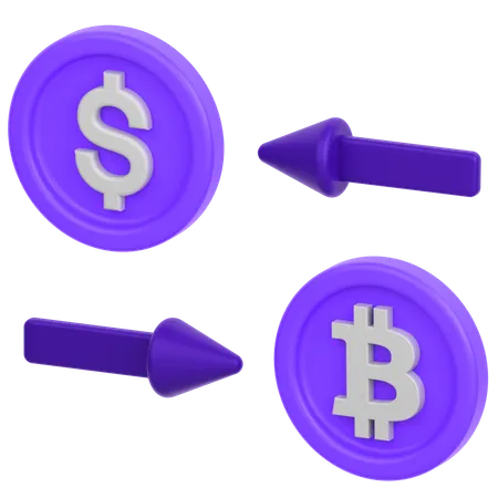 Change Coin 4  3D Icon