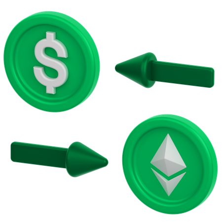 Change Coin 5  3D Icon