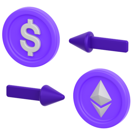 Change Coin 5  3D Icon