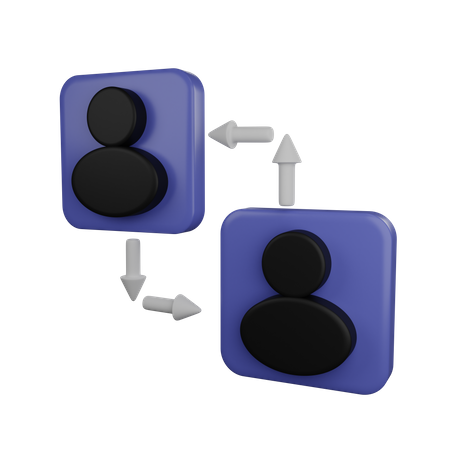 Changer d'utilisateur  3D Icon