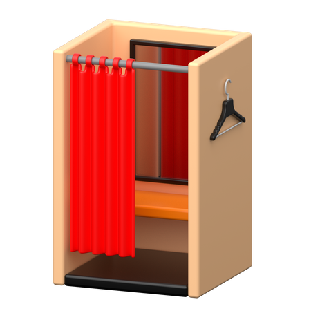 Changing Room  3D Icon