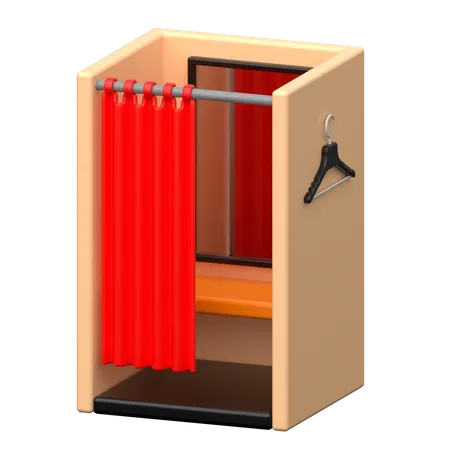 Changing Room  3D Icon