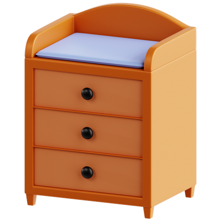 Changing Table  3D Icon