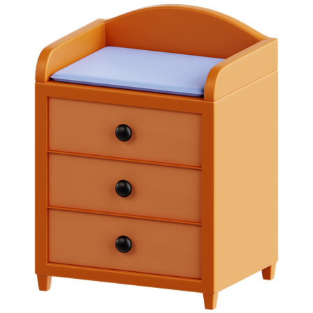 Changing Table  3D Icon
