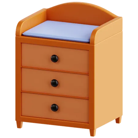 Changing Table  3D Icon