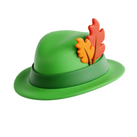 Chapeau alpin  3D Icon