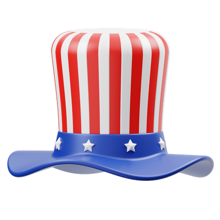 Chapeau américain  3D Icon