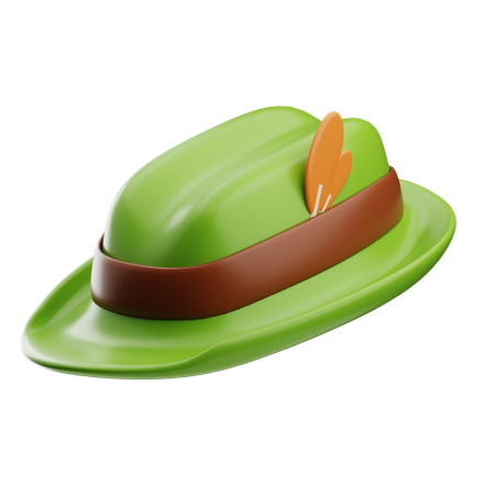 Chapeau bavarois  3D Icon