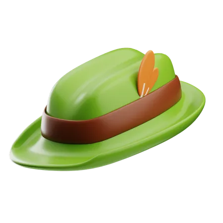 Chapeau bavarois  3D Icon