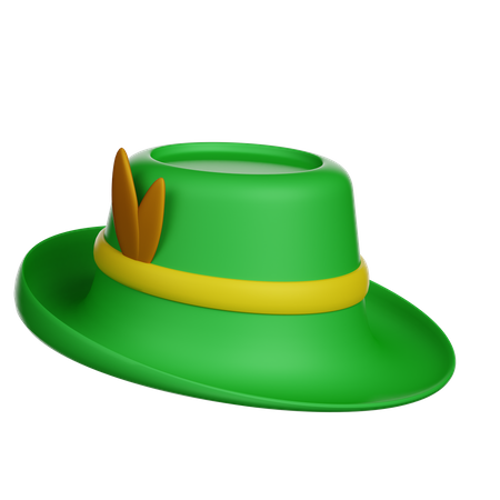 Chapeau bavarois  3D Icon