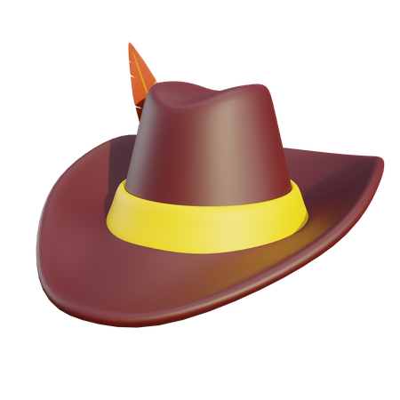 Chapeau bavarois  3D Icon