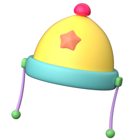 Chapeau de bébé  3D Icon