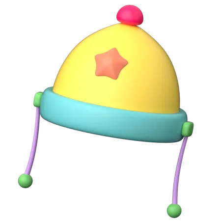 Chapeau de bébé  3D Icon