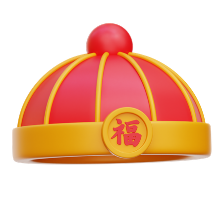 Chapeau chinois  3D Icon