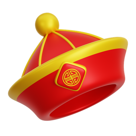 Chapeau chinois  3D Icon