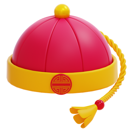 Chapeau chinois  3D Icon