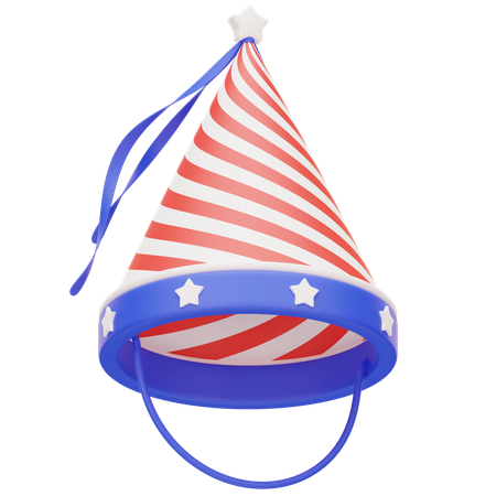 Chapeau de cône de fête  3D Icon