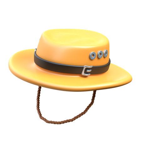 Chapeau d'archéologue  3D Icon