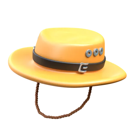 Chapeau d'archéologue  3D Icon