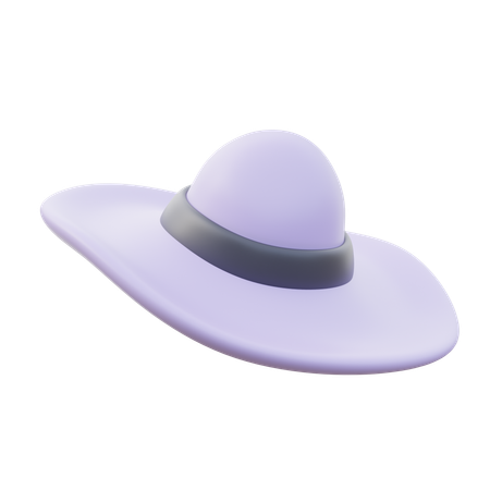 Chapeau d'été femme  3D Icon