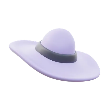 Chapeau d'été femme  3D Icon