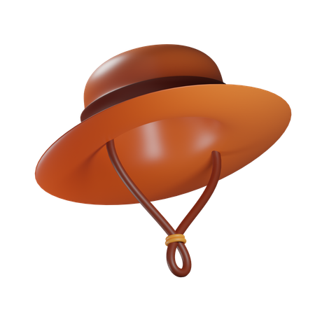 Chapeau agricole  3D Icon