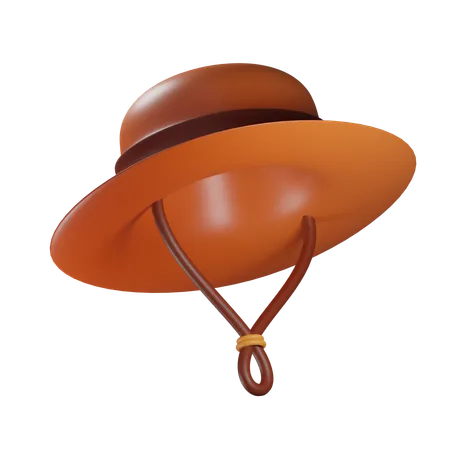 Chapeau agricole  3D Icon