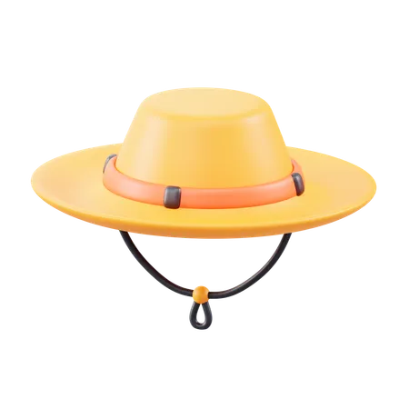 Chapeau agricole  3D Icon