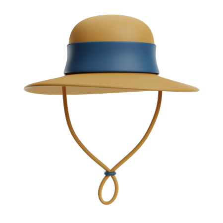 Chapeau agricole  3D Icon