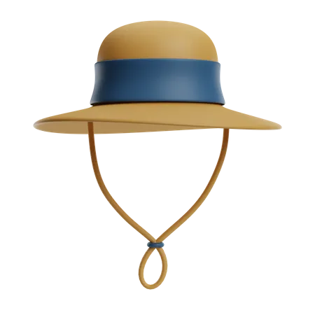 Chapeau agricole  3D Icon