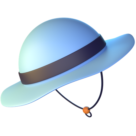 Chapeau de camping  3D Icon