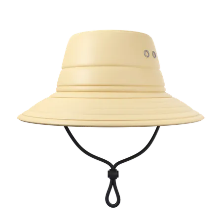 Chapeau de camping  3D Icon