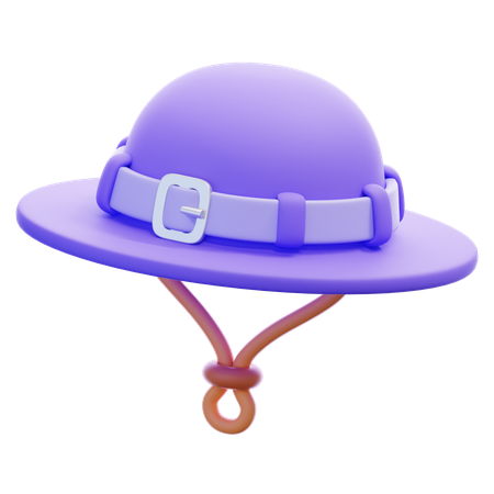 Chapeau de camping  3D Icon