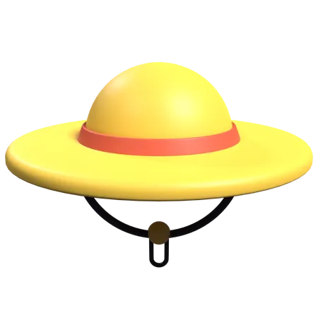 Chapeau de camping  3D Icon