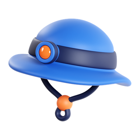 Chapeau de camping  3D Icon