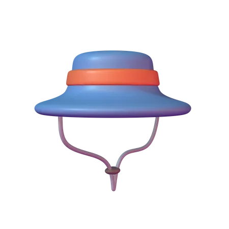 Chapeau de camping  3D Icon