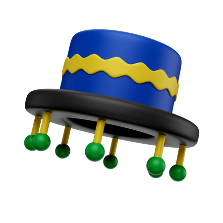 Chapeau de carnaval  3D Icon