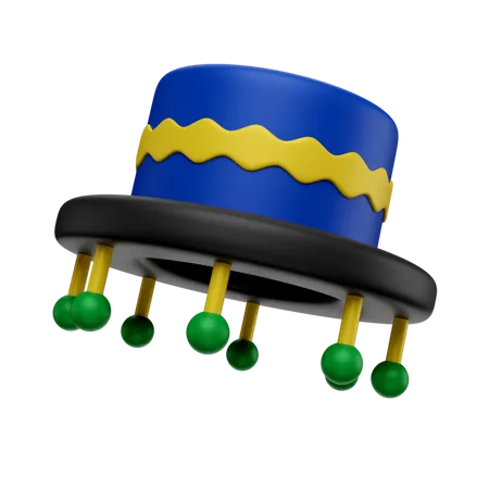 Chapeau de carnaval  3D Icon