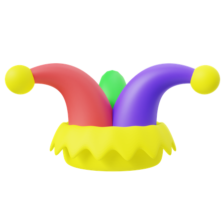 Chapeau de clown  3D Icon