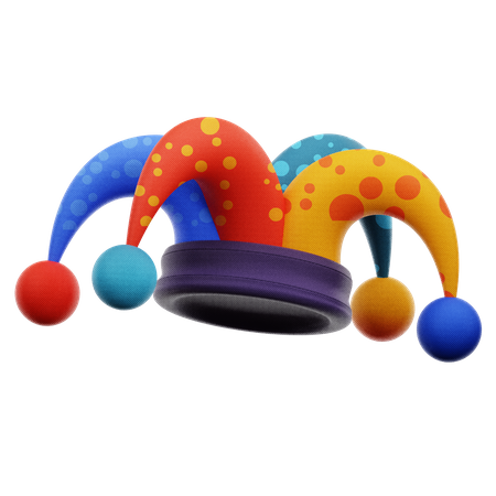 Chapeau de clown  3D Icon