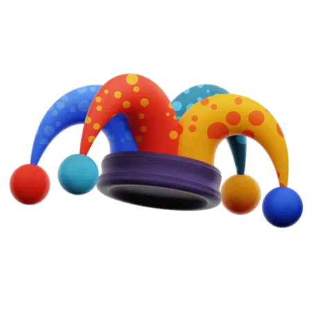 Chapeau de clown  3D Icon