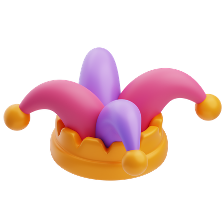 Chapeau de clown  3D Icon