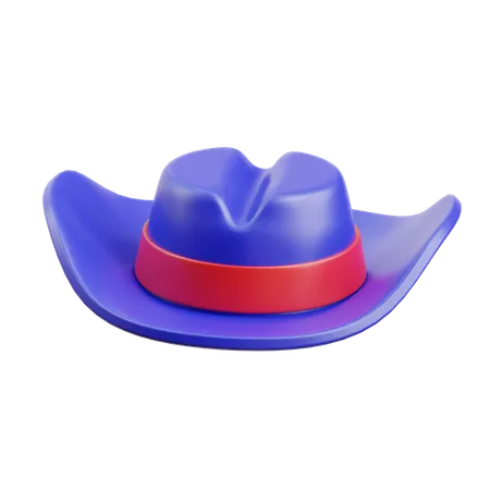 Chapeau de cowboy  3D Icon