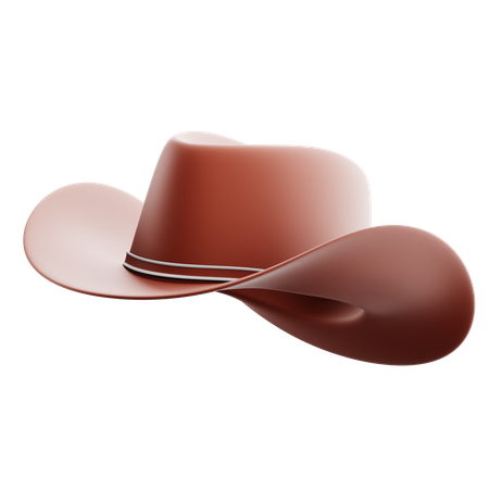 Chapeau de cowboy  3D Icon