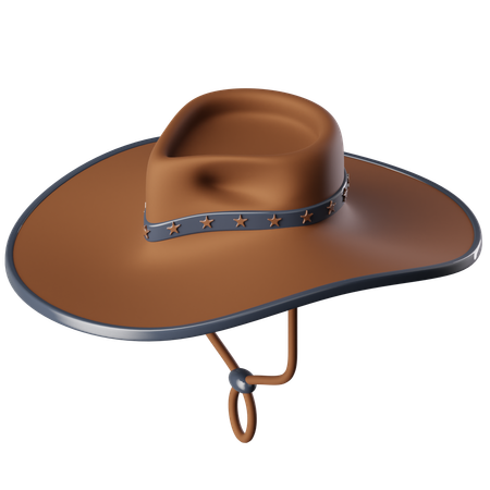 Chapeau de cowboy  3D Icon