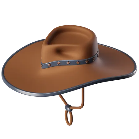 Chapeau de cowboy  3D Icon