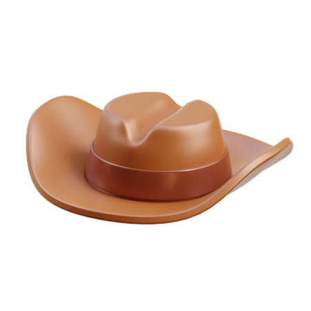 Chapeau de cowboy  3D Icon